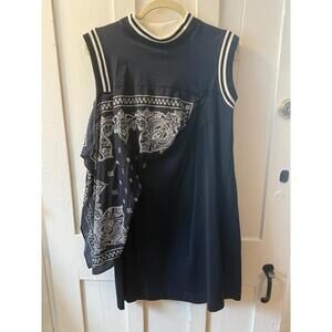 Sacai Bandana Sleeveless Dress